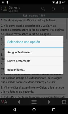 La Santa Biblia android App screenshot 2