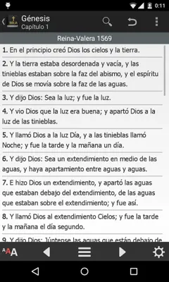 La Santa Biblia android App screenshot 3